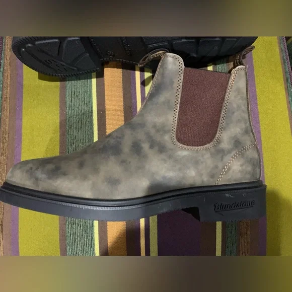 Blundstone nwt bl1306 1306 rustic brown boots AU 9.5 us men’s 10.5 - Picture 6 of 7